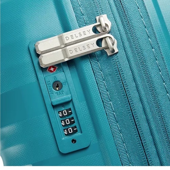 DELSEY Paris Dune Hardside Exp Luggage Spinner Wheels, Checked-Medium 25 Inch - Picture 4 of 16